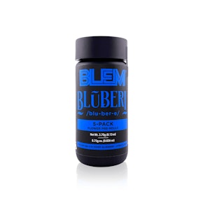 BLEM - Preroll - Bluberi - 5-Pack - 3.75G