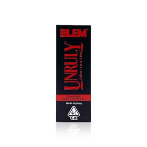 BLEM - BLEM X COLDFIRE - Vape Pen  - Unruly OG - Juice Cart - 1G