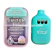 BOUTIQ - 1g Triple Tank AIO Liquid Live Diamonds - Blinker Berry x Slurricane x Blue Mango