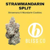 Flower | Bliss Co. | Strawmandarin Split | 7g