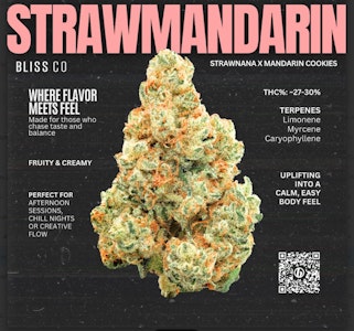 Bliss Co. - BlissCo | Strawmandarin Split | 7g Flower