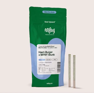 MFNY - MFNY: Hash Burger x MFNY Skunk Resin - 2pk .75g - Infused - Indica - Pre roll