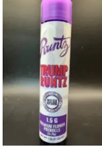RUNTZ - Runtz- Trump Runtz -2pk .75g - Indica Hybrid Pre roll