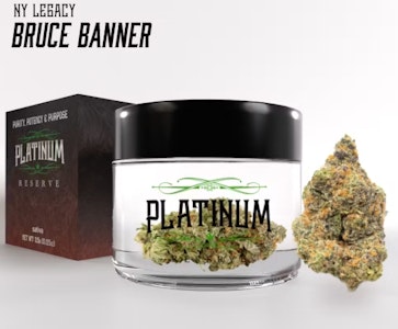 PLATINUM RESERVE - Platinum Reserve: Bruce Banner 3.5g | Flower Jar