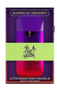 TO THE MOON - To The Moon: Rainbow Zerbert - 1G AIO Indica