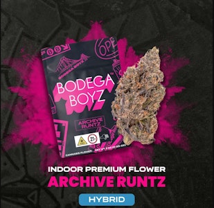 Bodega Boyz - Bodega Boyz: Archive Runtz | Premium Flower | 3.5G [Indica] |