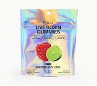 PAX Live Rosin Gummies - Raspberry Lime - [10pk] (100mg)