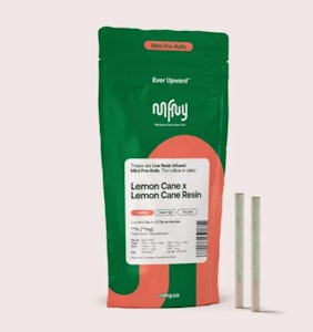 MFNY - MFNY: Lemon CANE x Lemon Cane Resin - 2pk .75g Live Resin Indica Pre rolls