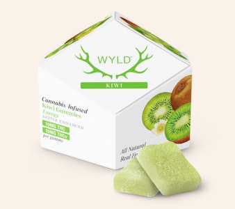 WYLD - WYLD - Kiwi - 1:1 THC:THCV - Sativa Hybrid - 100MG