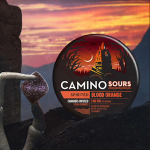 CAMINO - CAMINO | BLOOD ORANGE SOURS - 10PK | EDIBLE | 100MG