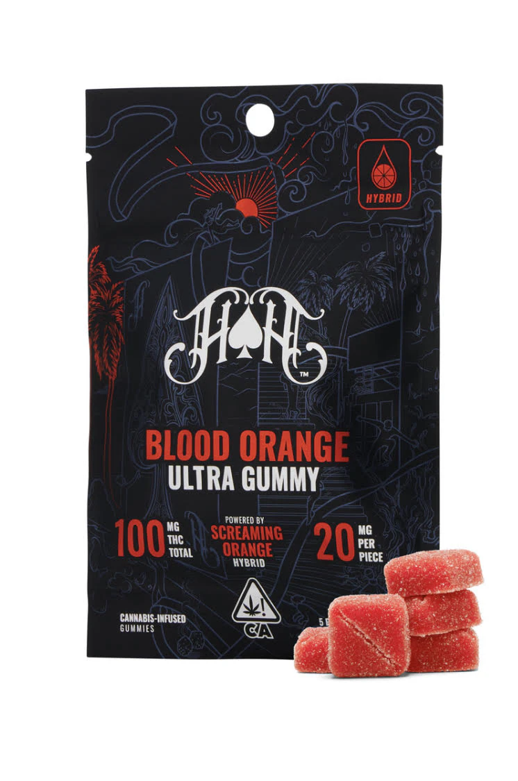 Heavy Hitters - Blood Orange - Heavy Hitters - THC Gummy Pack -100mg Main Image