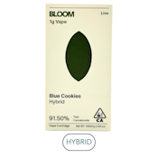 Bloom - Live Resin - Blue Cookies - Vape Cart - 1.0g