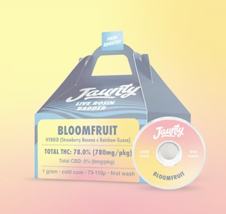 JAUNTY - Jaunty | Bloom Fruit | Cold Cure Rosin
