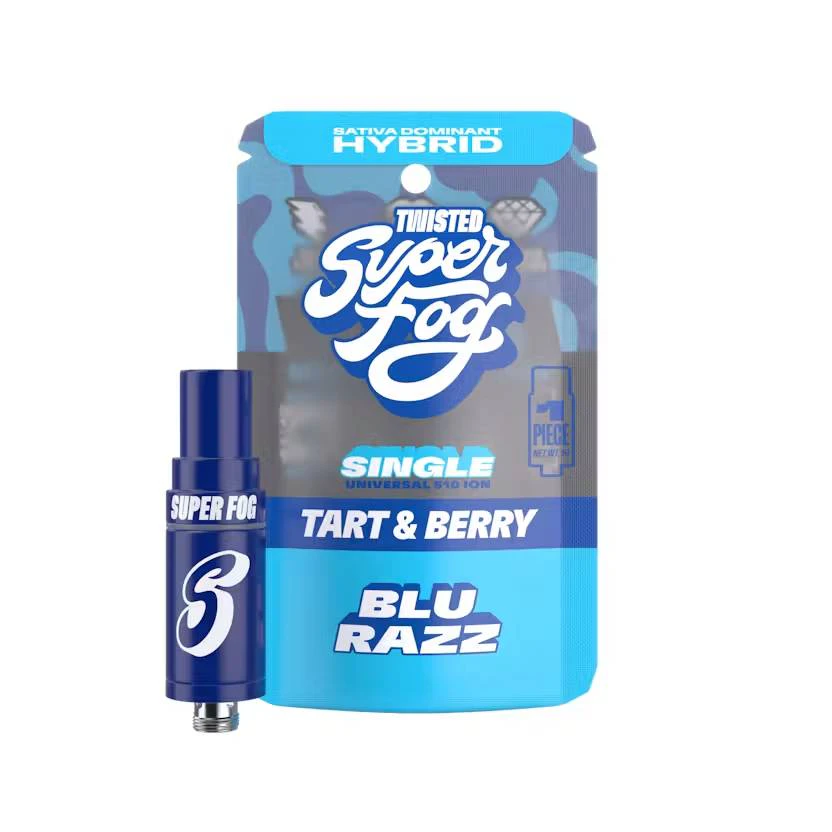 MFused - Super Fog (Duplicate) - Mfused | Blu Razz | Vape Cart | 1g | Sativa Main Image