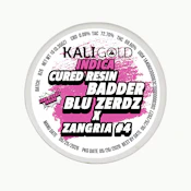 Kali Gold Blu Zerdz x Zangria #4 Cured Resin Badder 1.0g