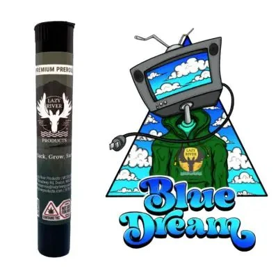 LAZY RIVER PRODUCTS - Blue Dream PreRoll - 1g - LRP Main Image