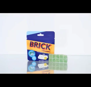 Cannabals - CANNABALS - BRICK - Blue Raspberry - 100MG - Hybrid - Edible Gummies