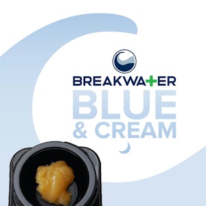 Breakwater - Breakwater | Blue & Cream | Live Hash Rosin | .5g Concentrate