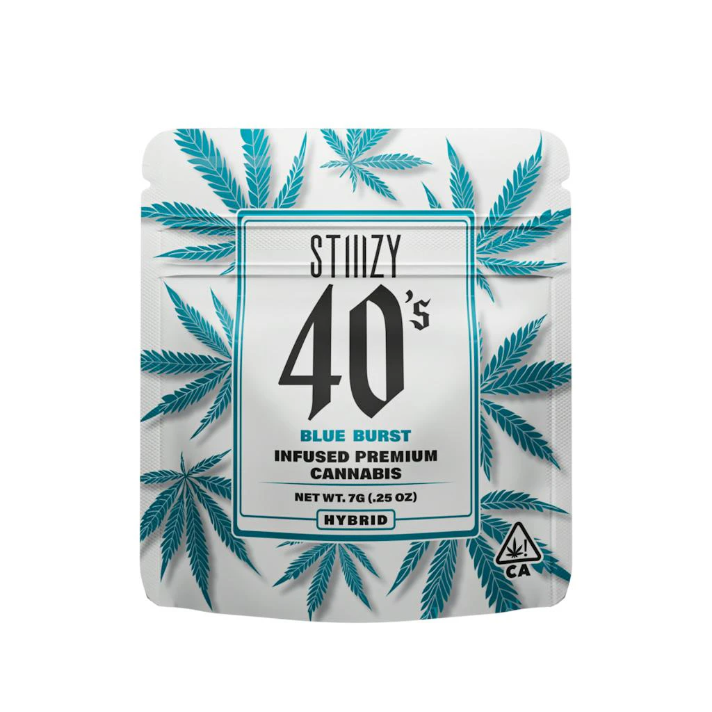STIIIZY - Stiiizy 40's Blue Burst Flower 7.0g Main Image