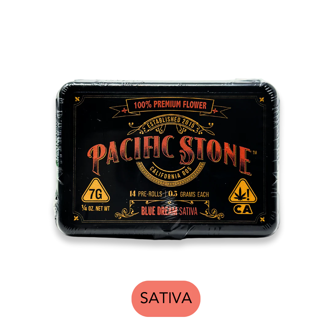 Pacific Stone - Pacific Stone - Blue Dream -  Preroll Pack - 14pk - 7g Main Image