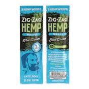 Zig-Zag Hemp Wraps | Blue Dream 2pk