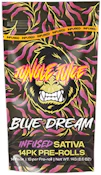 Jungle Juice-Blue Dream 14pk-Infused Pre Roll-Sativa-42%