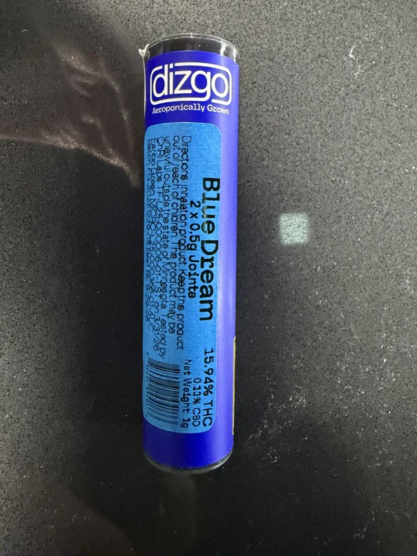 Dizgo Collective - Blue Dream - pre-roll - .5 g - 2 ct - Dizgo Main Image