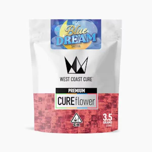 West Coast Cure - West Coast Cure - Premium Outdoor - Sativa - Blue Dream - (3.5g)