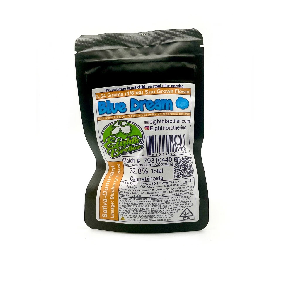 Eighth Brother - Eighth Brother Blue Dream Flower 3.5g Main Image