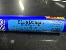 Blue Dream - pre-roll - .33 g - 3 ct - Dizgo
