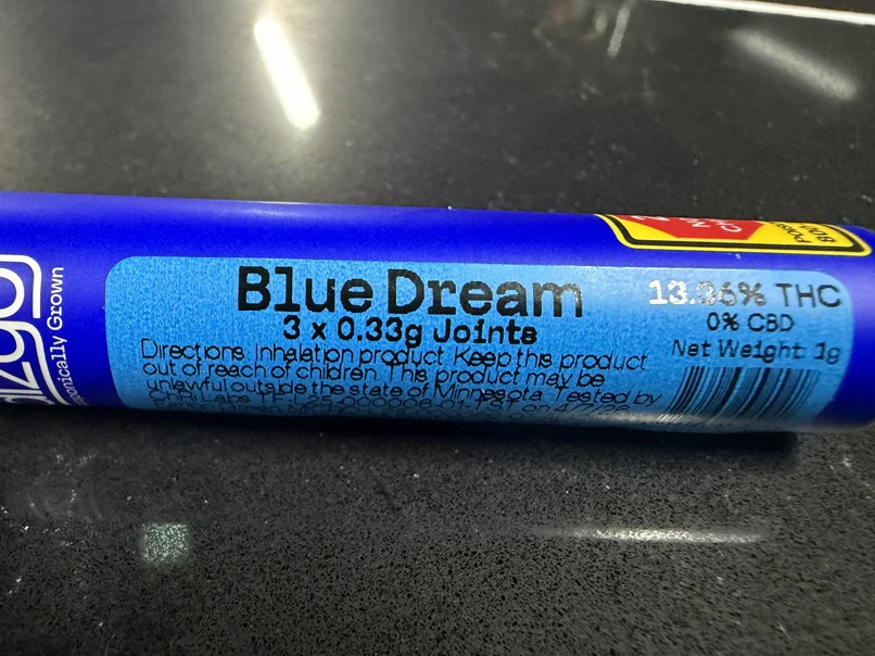 Dizgo Collective - Blue Dream - pre-roll - .33 g - 3 ct - Dizgo Main Image