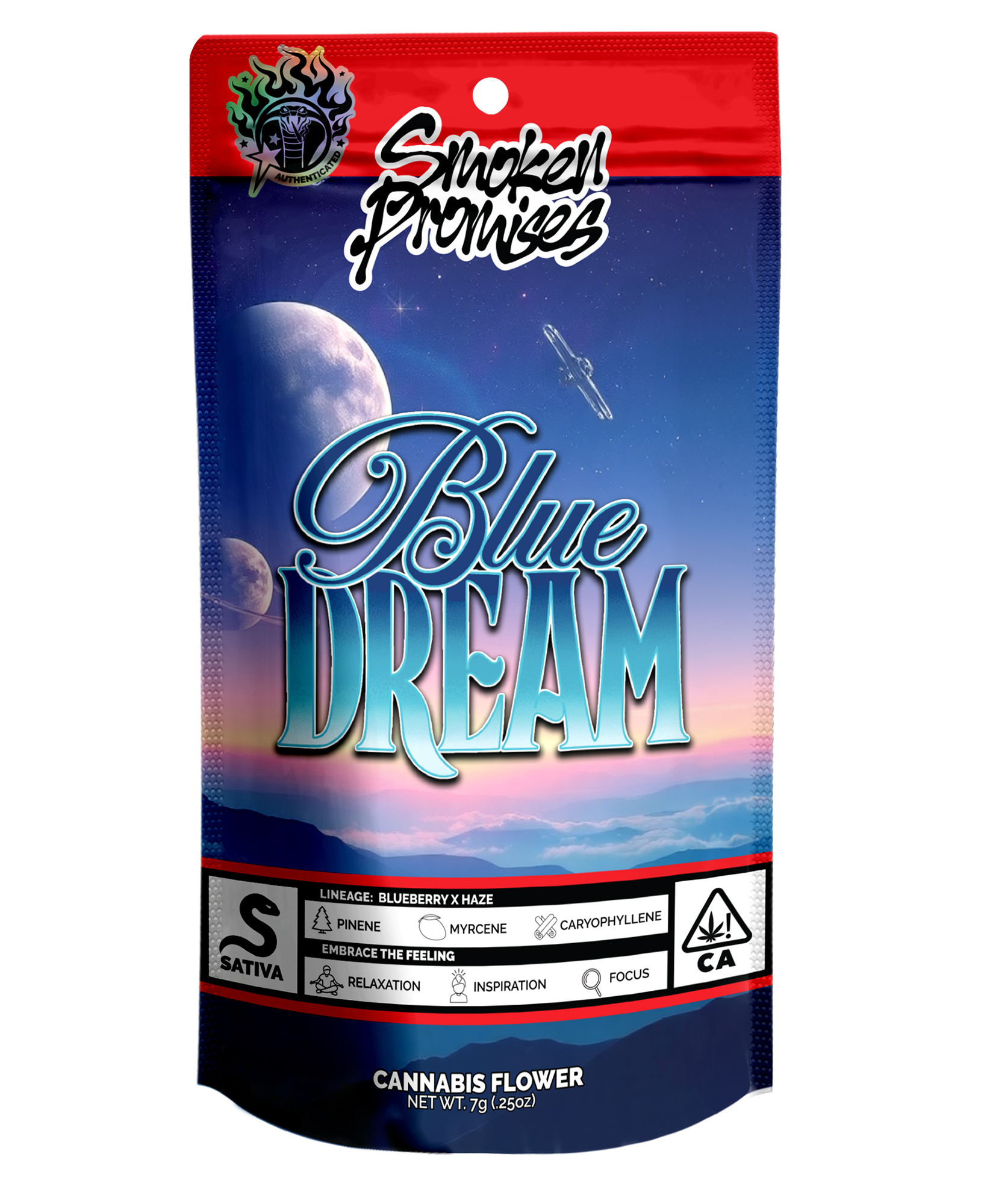 Smoken Promises Blue Dream Flower 7.0g