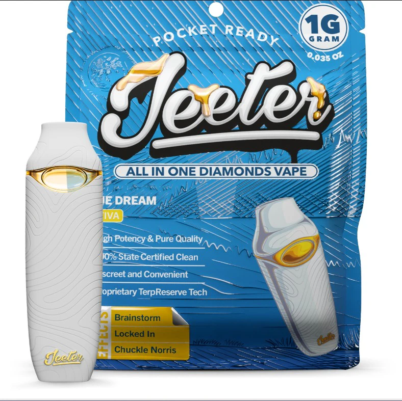 Jeeter - Jeeter - Blue Dream - 1g Liquid Diamonds All-In-One Vape Main Image