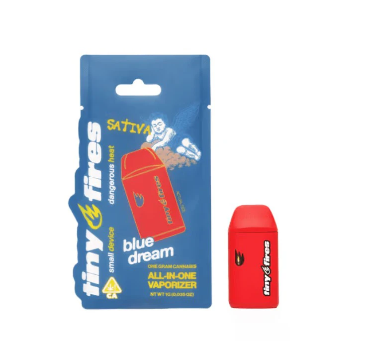 Tiny Fires - Tiny Fires - Blue Dream - 1g All In One Vape Main Image