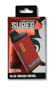 SUPERFIRE - Superfire-Blue Dream Diesel-Sativa-AIO-1g- % THC
