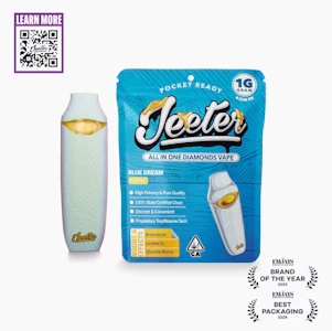 JEETER - Jeeter - All In One - Liquid Diamonds - Sativa - Blue Dream - (1g)