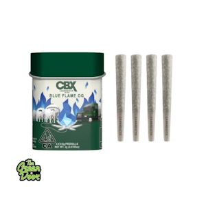 CBX - CBX - Blue Flame OG - Preroll - 4PK - 2g