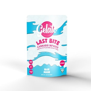 GELATO - Last Bite Blue Moon Chocolate Filled Cones 10qt.