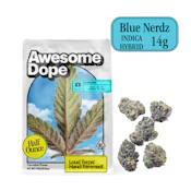 Blue Nerdz (I-H) | 14g Smalls Flower | Awesome Dope