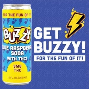 BUZZY - Blue Raspberry Soda - 5mg - NVB