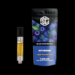 SOCIETY C - Blue Raspberry 5-10 Liquid Diamond Cart