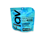 Flav - Rings - Blue Raspberry - Gummies - 10pk - 100mg