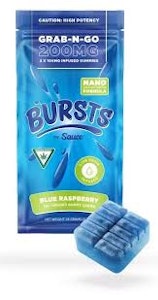 PURE X LLC - Sauce | Blue Raspberry Infused Gummies 200mg