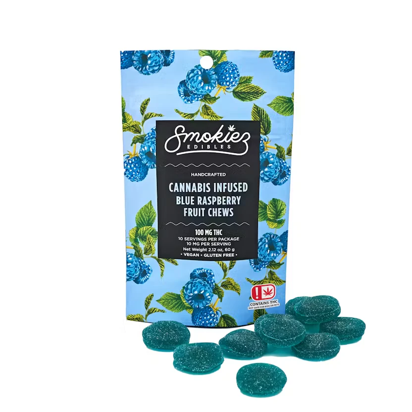 SMOKIEZ - Smokiez | Blue Raspberry | 100mg Main Image