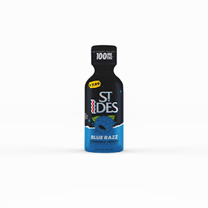 ST.IDES - [St. Ides] THC Shot - 100mg - Blue Razz (H)
