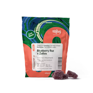 MFNY - MFNY - Blueberry Raz x Zativa - Live Resin - 100mg - 10mg x 10ct - Edibles