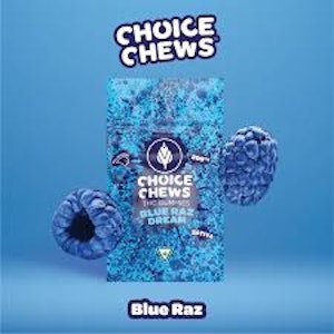CHOICE - Choice Gummies - Blue Raz Dream (sativa) - 100mg