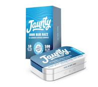 Jaunty- Live Rosin Gummy- Sour Blue Razz 100mg