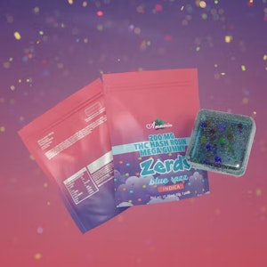 Amnesia - Amnesia - Blue Razz Hash Rosin Gummies with Nerds 200mg (1 pk)
