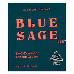 Blue Sage - BLUE SAGE - Citrus Cedar - Topical - 4oz